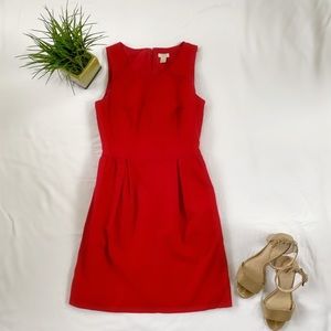 J Crew Red Mini Dress Size 0